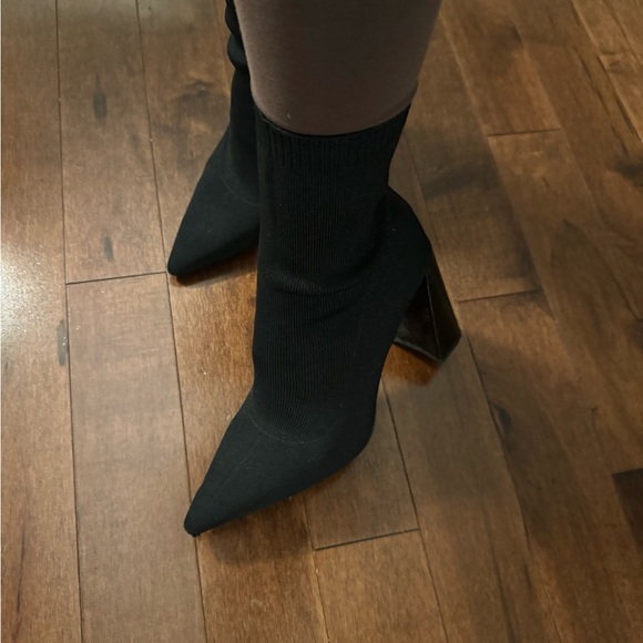 Black sock boots - Picture 3 of 5